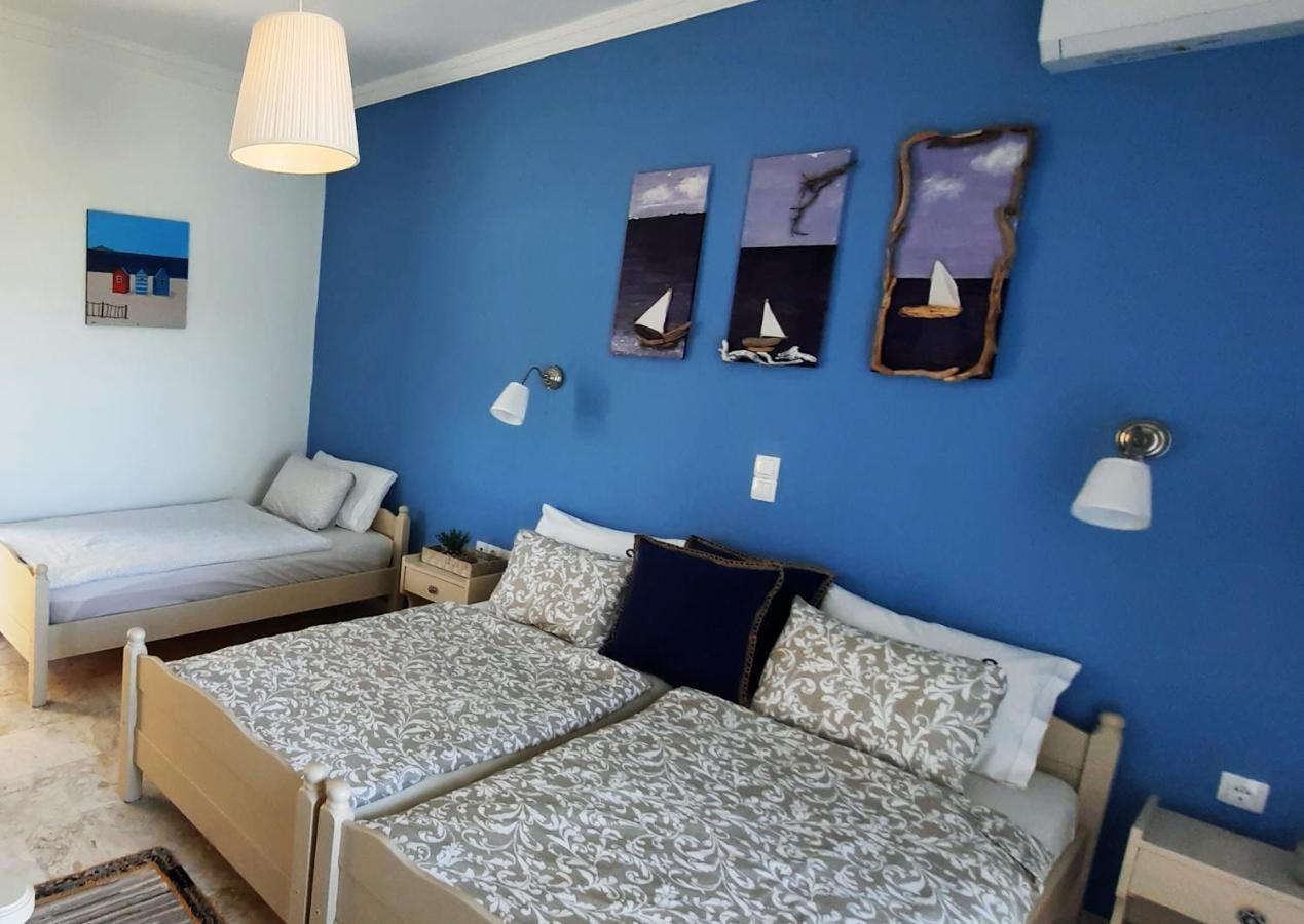 Ilektra Apartments Blue & Red Platariá Kültér fotó